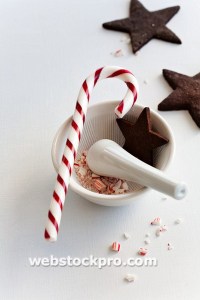 Candy cane mortar
